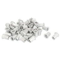 uxcell M4x10mm Stainless Steel Threaded Blind Rivet Nut Insert Nutserts 50pcs